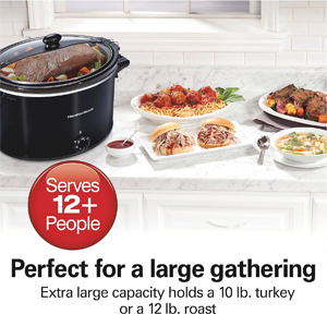 Hamilton Beach Extra Large 10-Quart Slow Cooker